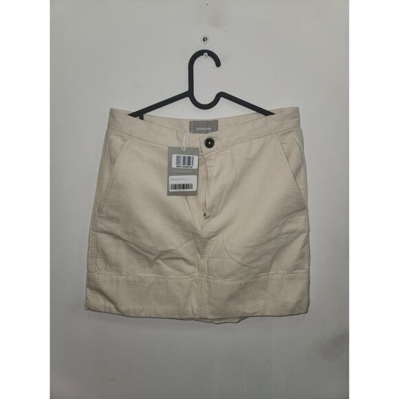 Everlane the canvas stamp mini skirt 6 NwT - Picture 2 of 4